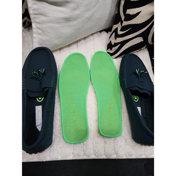 Rothys Men’s Merino Tassel Driver Loafer Size 10  (Retired) - Picture 5 of 8